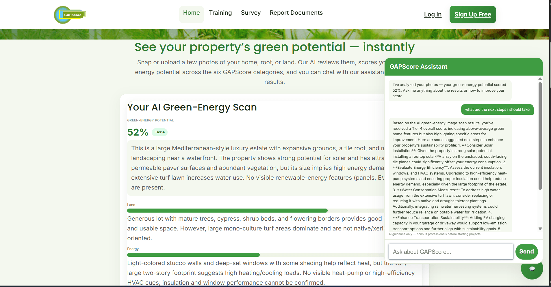GAPScore — AI Green-Energy Property Scanner
